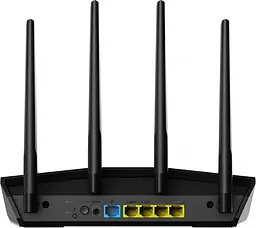 Wi-Fi маршрутизатор Asus Black - мініатюра 3