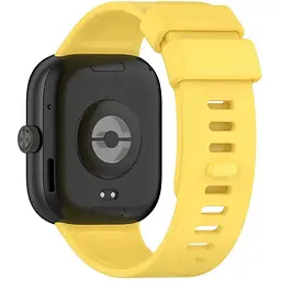 Силіконовий ремінець BeCover для Xiaomi Redmi Watch 4 Yellow (711506) - мініатюра 2