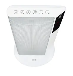 Керамічний обігрівач ECG KT 200 DT White - мініатюра 6
