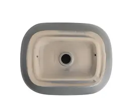 Умивальник накладний Mixxus Premium Diverse-0115 490x395x135 мм MP6650, Графит - мініатюра 6