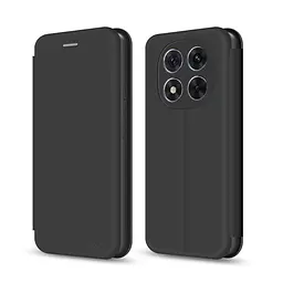 Чохол-книжка MAKE Xiaomi Redmi Note 14 Pro 5G/Poco X7 Flip Black - мініатюра 1
