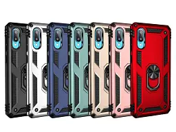 Панель BeCover Military для Samsung Galaxy A02 SM-A022 / M02 SM-M022 Dark Green (706641) - мініатюра 6