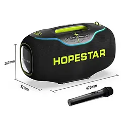 Портативна Bluetooth-колонка Hopestar A80 Black - мініатюра 3
