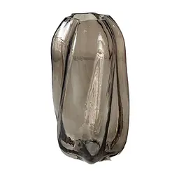 Ваза Ardesto Dafne, 15.7х28 см, скло, коричневий (AR3832)