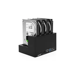 Док-станція для накопичувачів Maiwo 4*HDD 2,5"/3,5" SATA/SSD USB3.0 (K3094A) - мініатюра 6