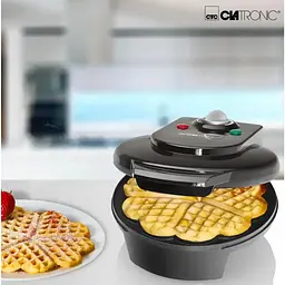 Вафельниця Clatronic WA 3491 Black 1200Вт з індикатором нагріву - мініатюра 5