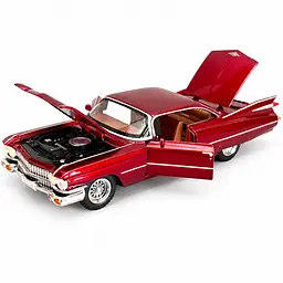 Колекційна металева модель автомобіля АвтоЕксперт Cadillac Coupe De Ville 1959 з інерцією, світлом та звуком 1:24 - мініатюра 9