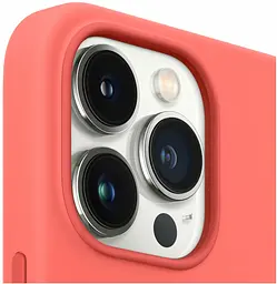Чохол Silicone Case with MagSafe для Apple iPhone 13 Pro Max Pink Pomelo AAA [72323] - мініатюра 4