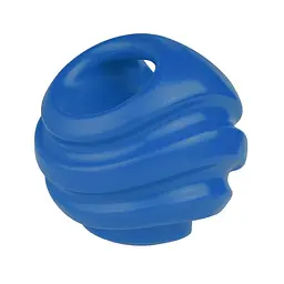 Іграшка для собак BronzeDog FLOAT плаваюча Силовий м'яч 11 см синій - мініатюра 3