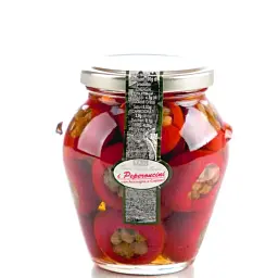 Перець чері Satos I Peperoncini con Acciughe e Capperi з анчоусами та каперсами 280г.