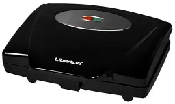 Бутербродниця Liberton LSM-7510, Black/Gray, 750W, пластини трикутні сендвічі 4шт, антипригарне покриття, індикатор готовності - мініатюра 2