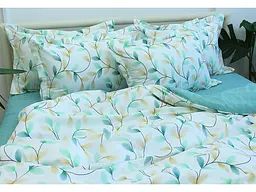 Комплект постільної білизни з компаньйоном (R-T9262) Євро TAG tekstil pbe0036947 - мініатюра 3
