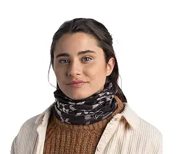 Шарф-труба Buff Original Ecostretch, Dramak Black Чорний-Бежевий - мініатюра 2