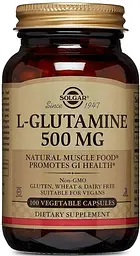 L-глутамін Solgar L-Glutamine 500 мг 100 капс