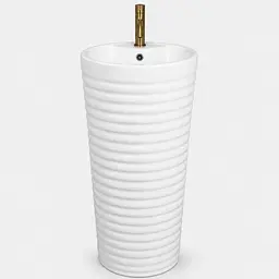 Умивальник VBI Salandra підлоговий 40x40 см white VBI-019035