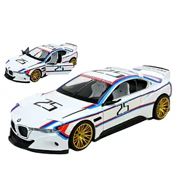 
Машинка металева BMW CSL Hommage R 1:24 АВТОПРОМ світло звук двері капот 68257A - мініатюра 3
