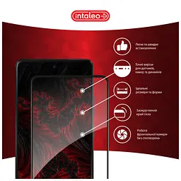 Скло захисне Intaleo Full Glue Moto G75 Black (1283126607400) - мініатюра 3