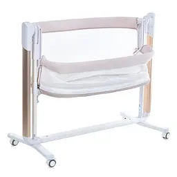 Дитяче Ліжко манеж 4 в 1 NOA ME 1125-G Beige - мініатюра 2