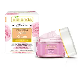 Крем для обличчя Bielenda Rose Care з троянди зволожуючий і заспокійливий 50 мл - мініатюра 5