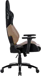 Геймерське крісло GT Racer чорне з коричневим (X-2420 Black/Brown) - мініатюра 5