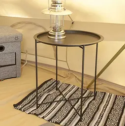 Стіл Bo-Camp Harlem 46x46 cm Black (1404325) - мініатюра 4