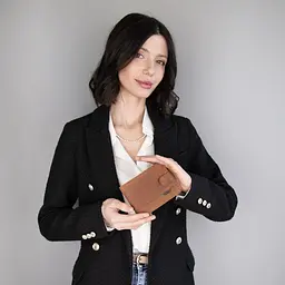 Гаманець чоловічий шкіряний Nordee HJORT 8806A світло-коричневий - мініатюра 2