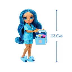 Лялька Rainbow High Junior PJ Party Skyler Bradshaw з аксесуарами 23 см (530947) - мініатюра 2