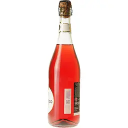 Вино ігристе Borgo Sole Lambrusco Dell`Emilia IGT Sweet Rosé, 8%, 0,75 л (AT1B003) - мініатюра 2