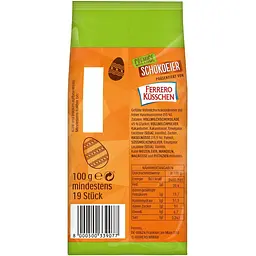 Цукерки Ferrero Kusschen Eggs Cremige Haselnuss 100 г - мініатюра 3