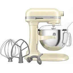 Планетарний міксер KitchenAid Artisan з підйомною чашею 5.6 л кремовий (5KSM60SPXEAC) - мініатюра 6