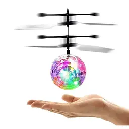 Індукційна літаюча іграшка Куля Flying Ball 888-1 зі світлом - мініатюра 2
