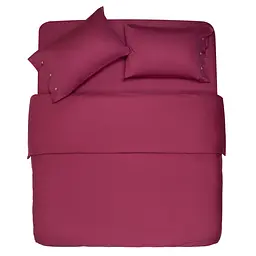 Простирадло Ardesto Mix & Match сатин 180х240 см бордове (ART1824FSR) - мініатюра 4
