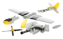 Конструктор Airfix літак Mustang P-51D Quickbuild багатобарвний J6016 - мініатюра 5