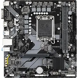 Материнська плата Gigabyte B760M H DDR4 s1700 B760M 2xDDR4 M.2 HDMI mATX