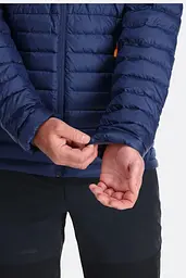 Куртка чоловіча Rab Microlight Down Jacket S Синій-Помаранчевий - мініатюра 7