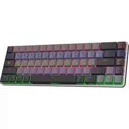 Клавіатура GamePro MK122R Red Outemu Switch Dark Gray [121472] - мініатюра 2