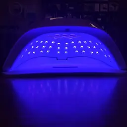 Лампа для манікюру та нарощування нігтів рожева Sun YC 57B 268 вт LED UV LED - мініатюра 5