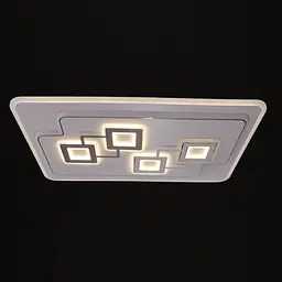 Світлодіодний настінно-стельовий світильник Brille WBL-37C/288W RM з пультом керування - мініатюра 2