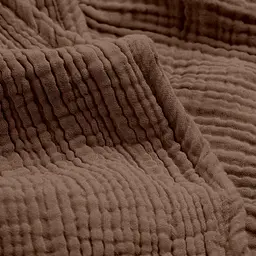 Комплект постільної білизни Cosas євро без простирадла муслін CARAMEL 200 x 220 см (Set_Muslin_013Caramel_200_2) - мініатюра 9