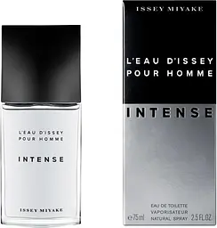 Туалетна вода Issey Miyake L'Eau d'Issey Pour Homme Intense 75 мл - мініатюра 2