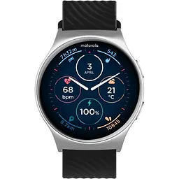 Смарт-годинник Motorola Moto Watch 120 Glacier Silver (MOSWZ120-SL) [138669] - мініатюра 3