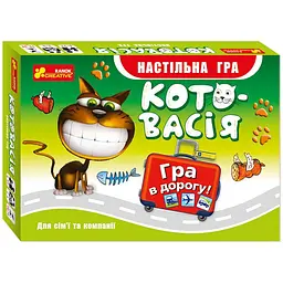 Настільна гра. Котовасія. Гра Ранок в дорогу