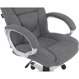 Офісне крісло GT Racer X-2852 Classic Fabric Dark Gray [121509] - мініатюра 8