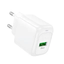 Сітчастий зарядний пристрій HOCO CS52A Surplus single-port QC3.0 charger білий - мініатюра 3