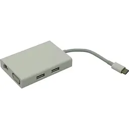 Хаб адаптер Xiaomi Type-C Hub На Lan RJ-45 1gb + VGA + 2 x USB - мініатюра 4