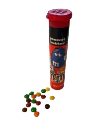 Драже M&M's Minis Halloween Peanut Butter Chocolate Candy Megatube 49.3 г - мініатюра 7
