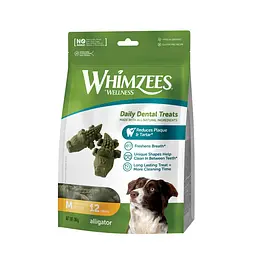 Ласощі Whimzees Alligator д/собак у формі Алігатора M 12 шт