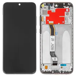 Дисплей для Xiaomi Redmi Note 8T, чорний, без логотипу, з рамкою, High