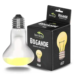 Лампа точкового нагріву Terrario Bogande Basking Sun Light 75w з UVA-променями для рептилій і тераріумів - мініатюра 3