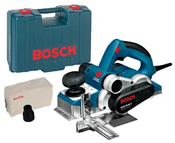 Рубанок Bosch GHO 40-82 C Professional у чемодані з паралельним упором, обмежувачем глибини, ножем, пилозбірником
